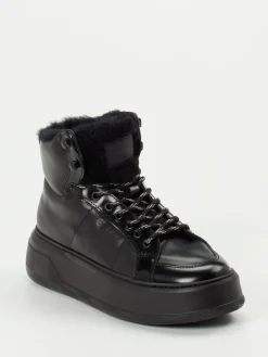 – Schnürboots aus Hochglanzleder-Woolrich Sale