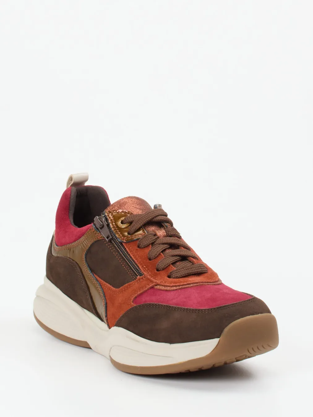 – Chunky Sneaker aus Veloursleder color-XSENSIBLE Discount