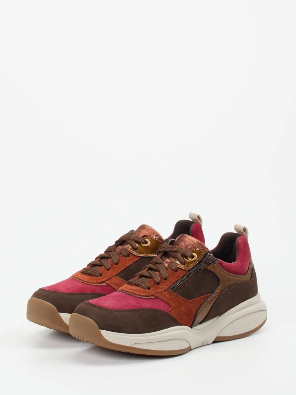 – Chunky Sneaker aus Veloursleder color-XSENSIBLE Discount