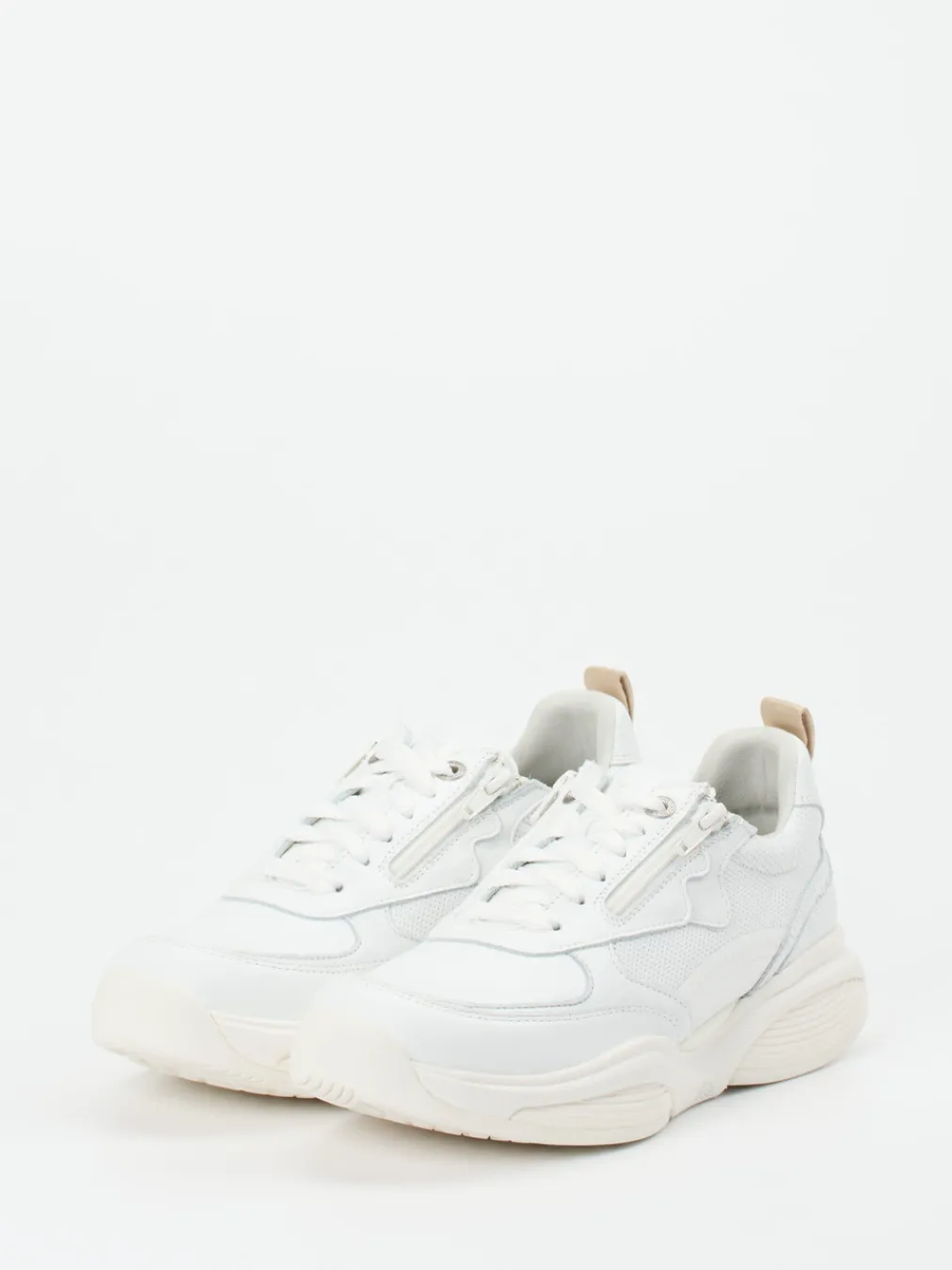 – Chunky Sneaker aus Kalbleder Offwhite-XSENSIBLE Online
