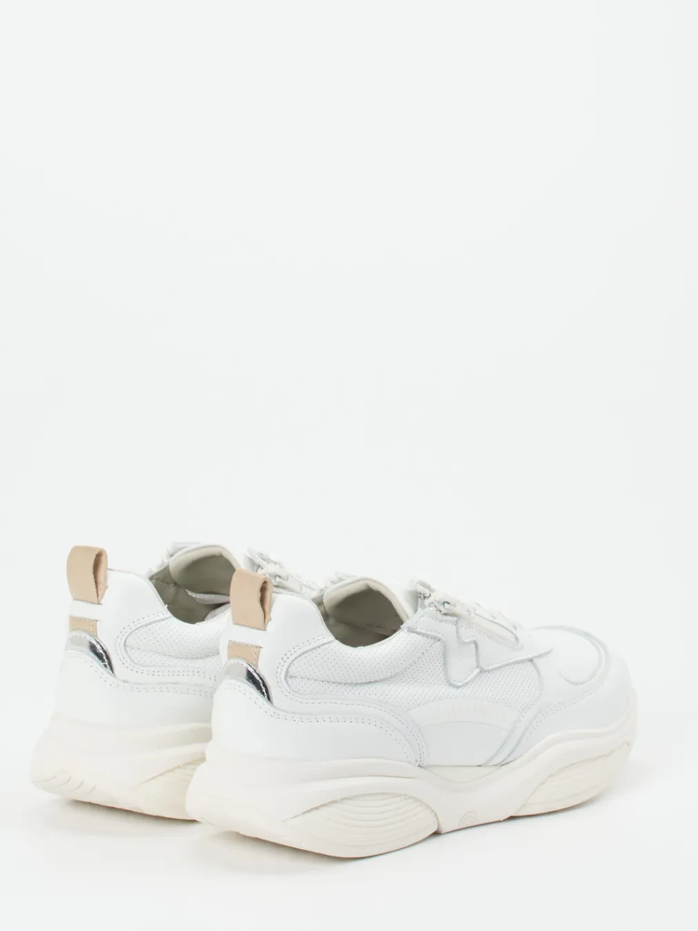 – Chunky Sneaker aus Kalbleder Offwhite-XSENSIBLE Online