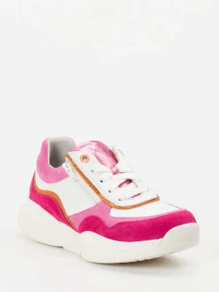 – Chunky Sneaker aus Velour/Leder in Pink-XSENSIBLE Outlet